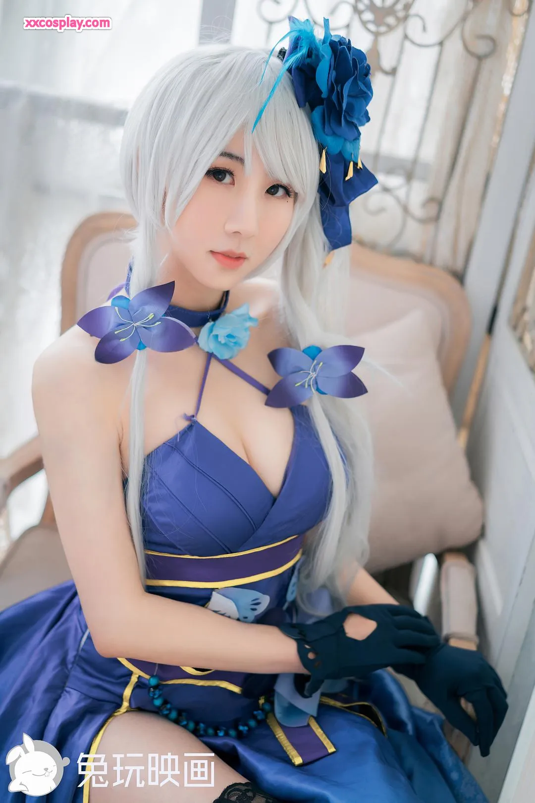 兔玩映画：光辉蓝色礼服 Skadi